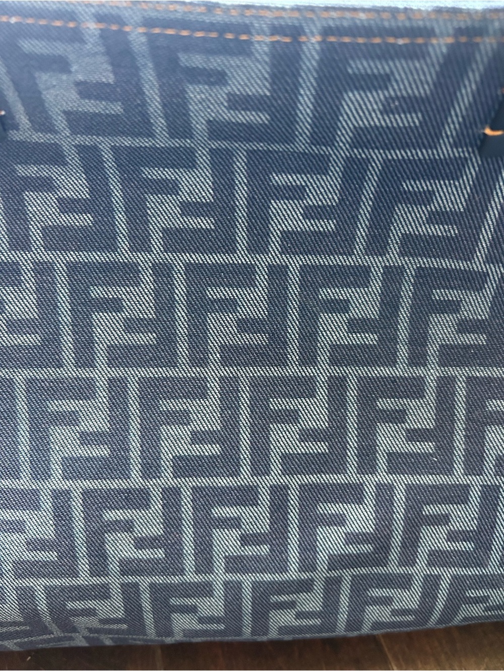 FENDI FF Jacquard Canvas Reversible Tote - New with Tags - Picture 8 of 11